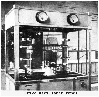 Daventry - the Drive Oscillator Panel